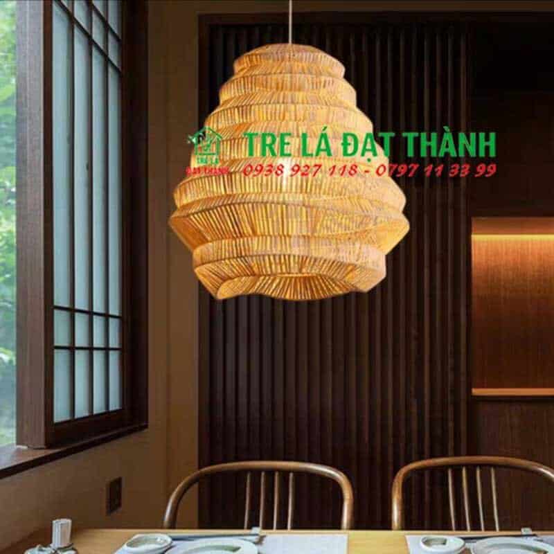 Đèn Tổ Ong Mây Tre Đan - DMT048